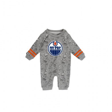 NHL, overal, GIFTED, PLAYER, LS, COVERALL, EDMONTON, OILERS, BABY, detská